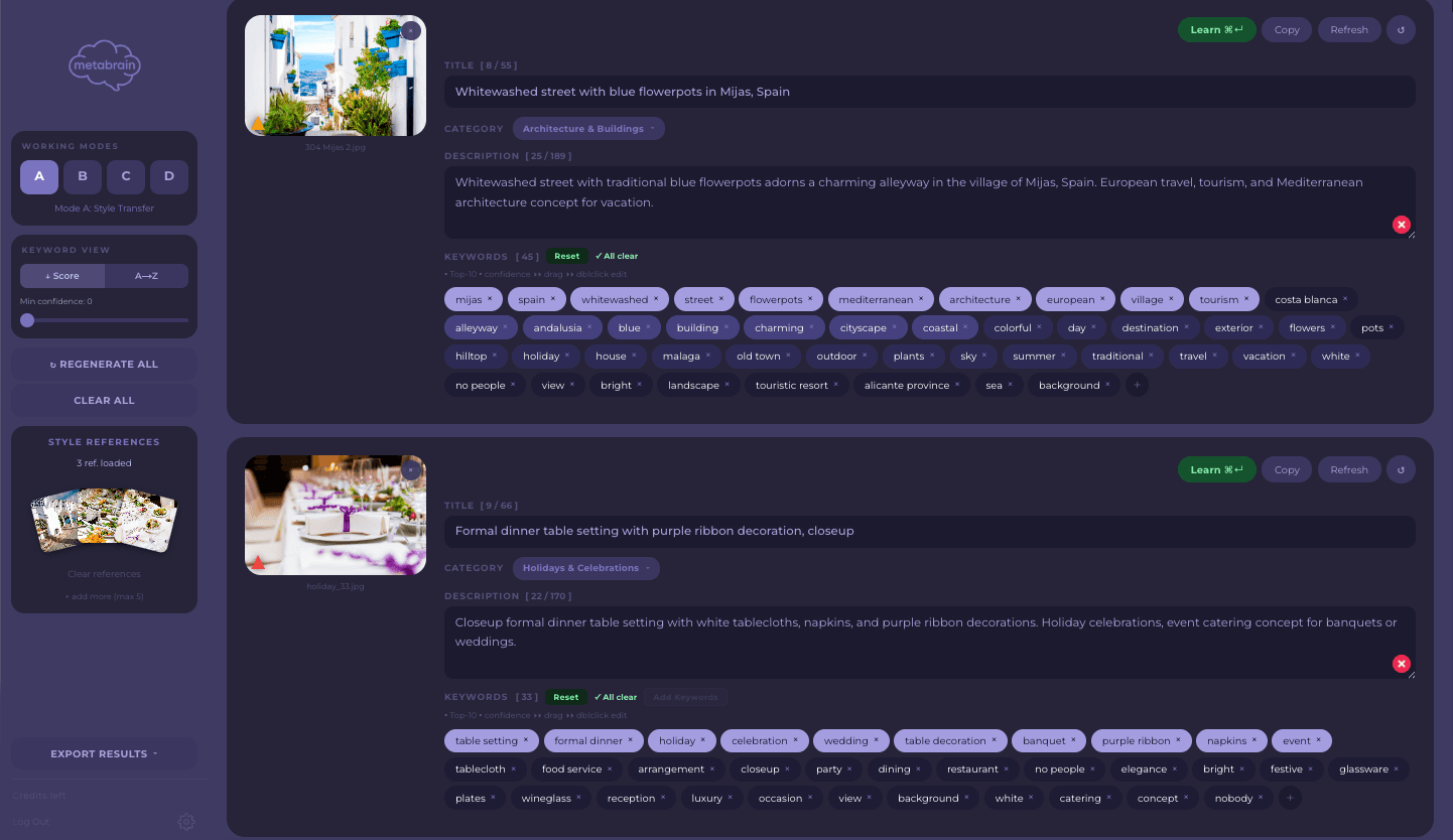 Mode A — Universal mode interface